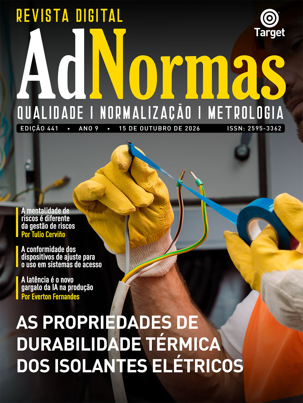 Capa atual da Revista Adnormas